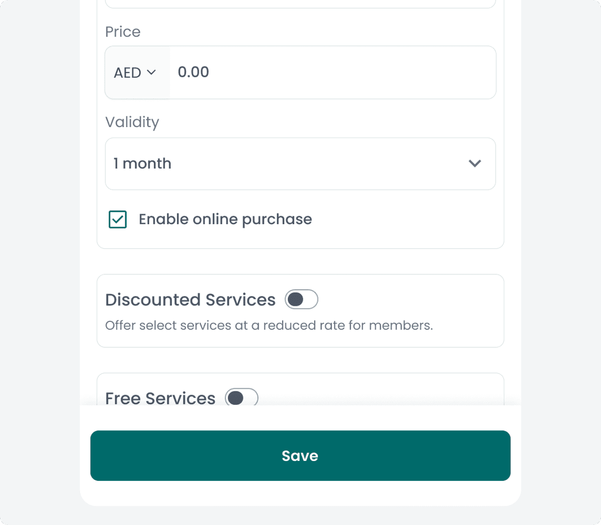 إنشاء خطة بنقرة واحدة