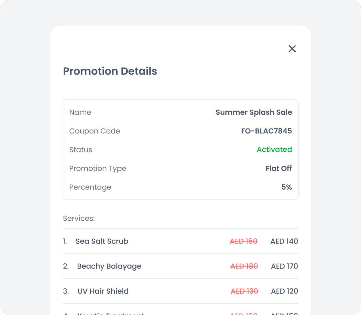 استهداف خدمات محددة
