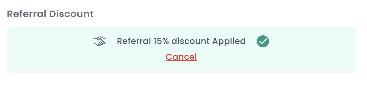 Marketing referral programs screenshot