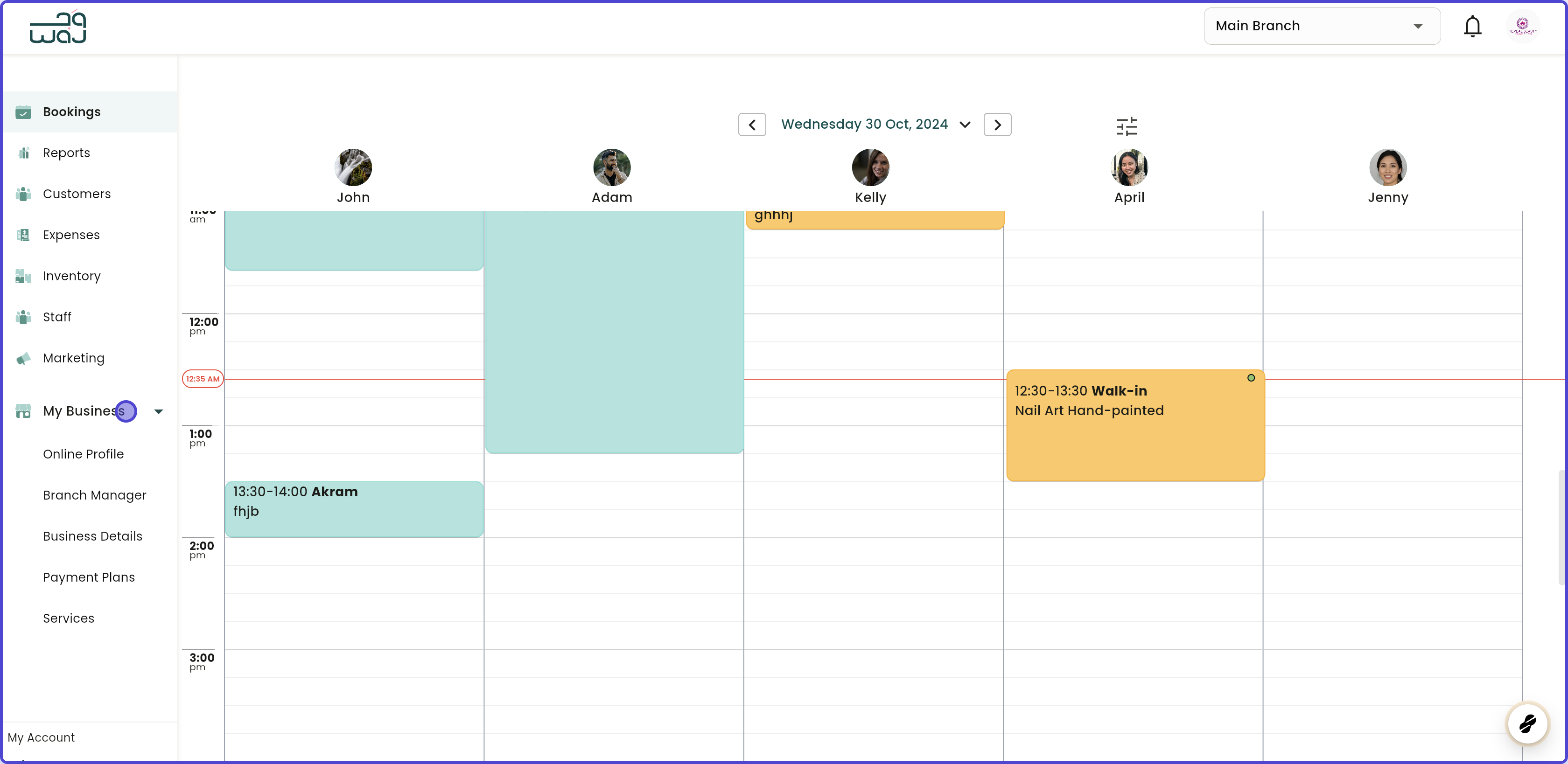 Services catalogue create a service screenshot
